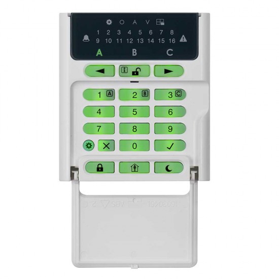 Teletek Eclipse LED16A Tuş Takımı - Keypad