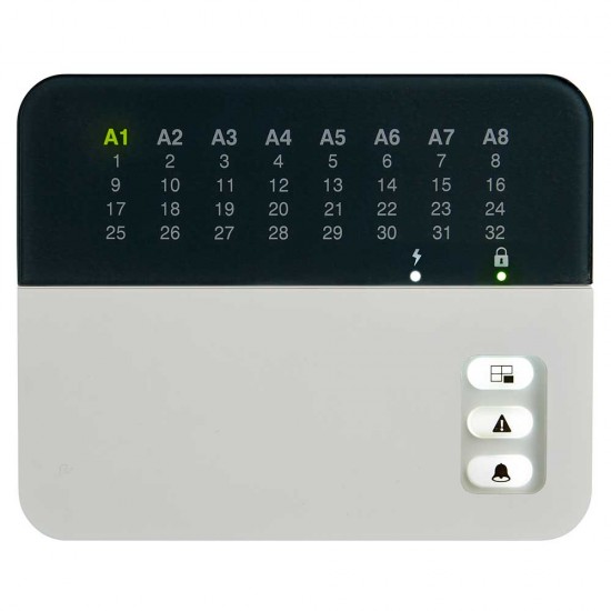 Teletek Eclipse 32 Alarm Paneli + Led 32 Keypad