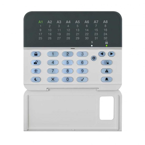 Teletek Eclipse 16 Alarm Paneli + Led 32 Keypad